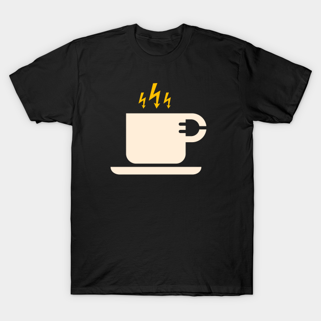 Discover Electric Café - Coffee - T-Shirt