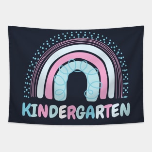 Kindergarten, First day of Kindergarten, First Day Of Preschool, Kindergarten Rainbow Back to School Gift Tapestry