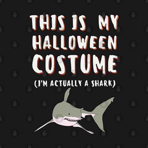 This is my Halloween Costume I'm actually a shark by V-Edgy