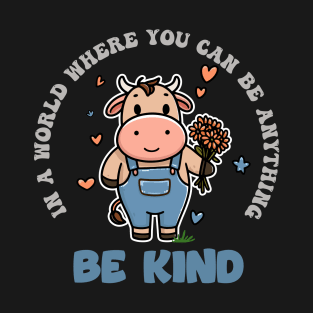 In A World Where You Can Be Anything Be Kind T-Shirt