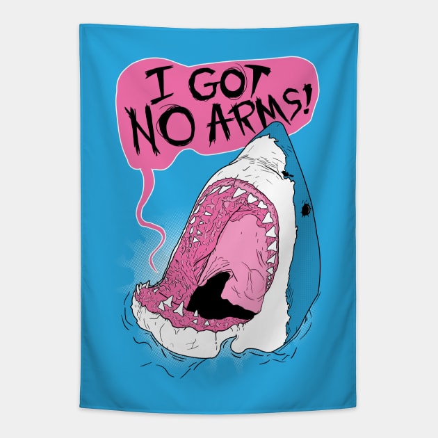 I Got No Arms Tapestry by postlopez