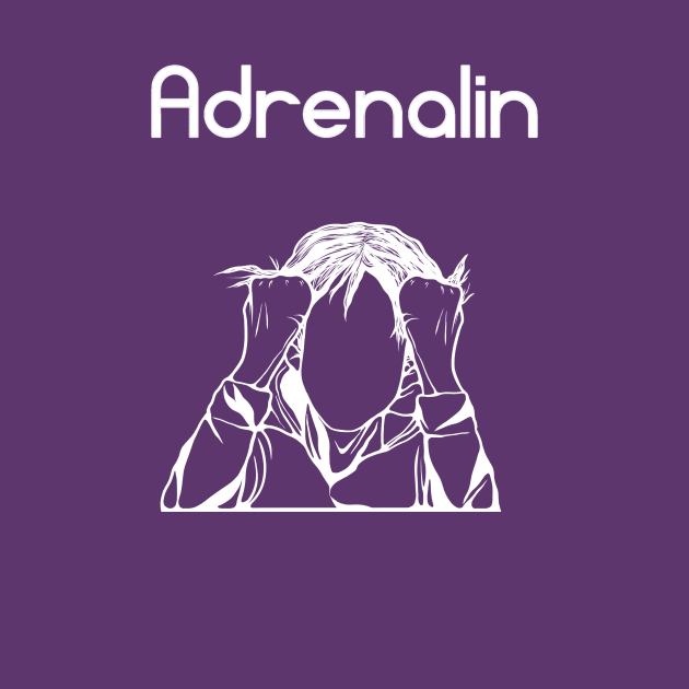 Frustrated (dark) by adrenalin