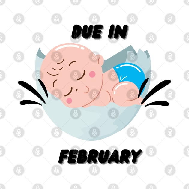 Due in February Baby Gift by mebcreations