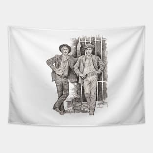 Butch cassidy & sundace kid Tapestry