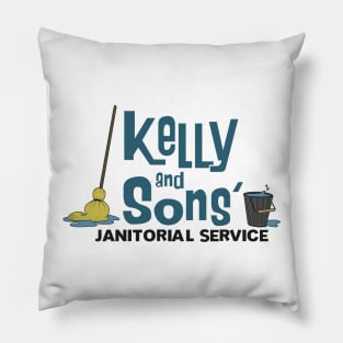 Kelly & Sons' Janitorial Service Pillow