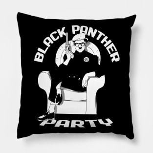 Black Panther Party Logo Pillow