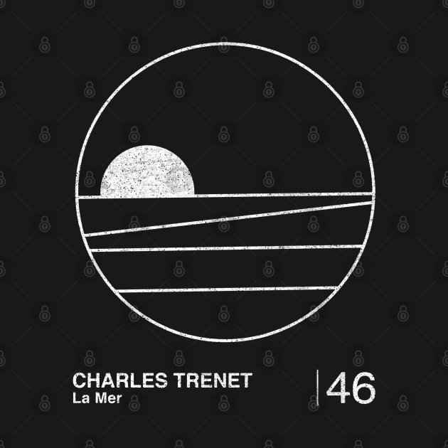 Charles Trenet / Minimalist Graphic Fan Artwork Design by saudade