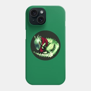 Curl up with the dinosaur Jakapil Phone Case