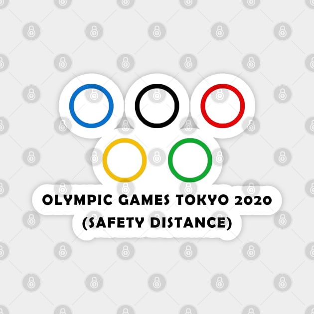 Olympic Games Tokyo 2020 Magnet by stokedstore