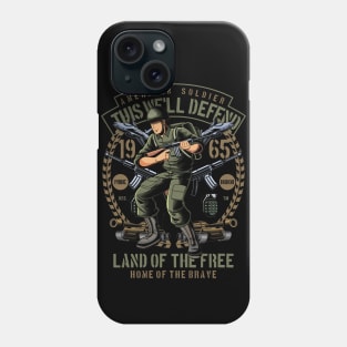 American Soldier (1965) Phone Case