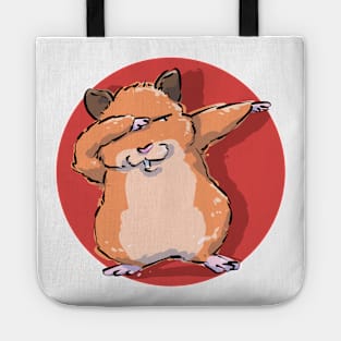 Funny Dabbing Dancing Hamster Pet Tote