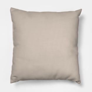 Putty Taupe Plain Solid Color Pillow