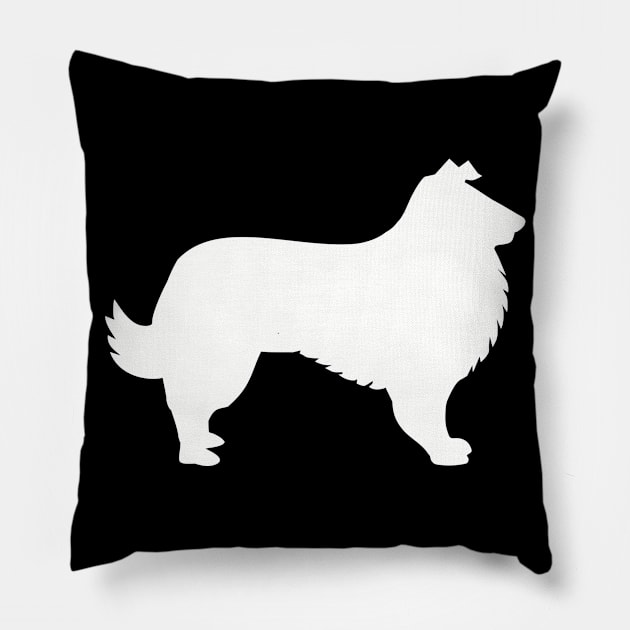 Border Collie Pillow by Designzz