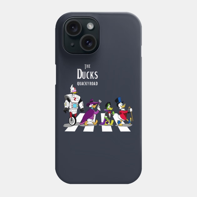 The Ducks quacky road Phone Case by sullyink