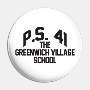 PS 41 The Greenwich Village School Pin