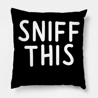 Sniffing Ass Pillows & Cushions for Sale
