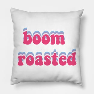 Boom Roasted sticker The Office Pillow