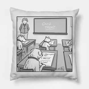 Dog Quiz Pillow