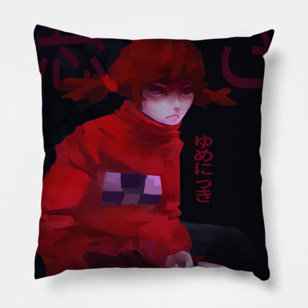 yume nikki Pillow by cokyfish