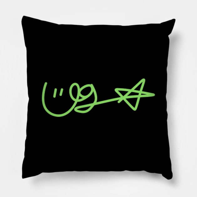 GOT7 YUGYEOM SIGNATURE Pillow by velvetmoon