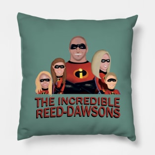 The Incredible Reed-Dawsons Pillow