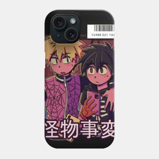 Vaporwave anime aesthetic 90s retro Phone Case