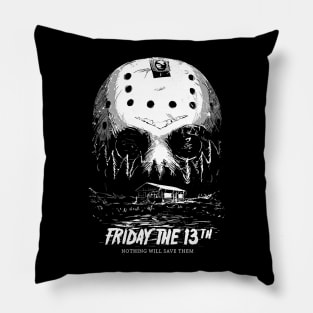 friday the 13th movie Pillow
