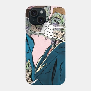 zombie love covid19 mask Phone Case