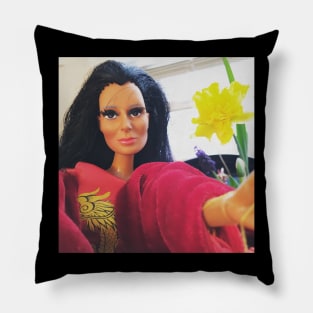 Cher in the Spring Pillow