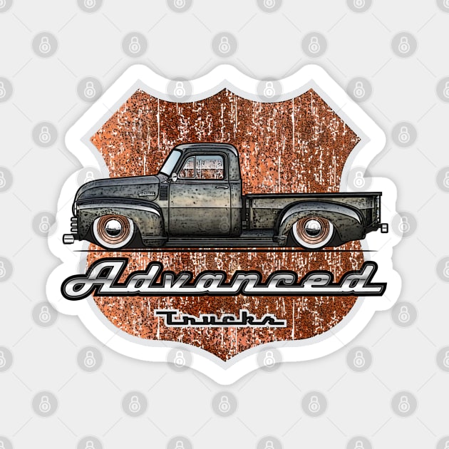 1947-1954 advanced trucks Magnet by JRCustoms44