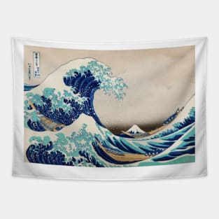 japanese waves Tapestry