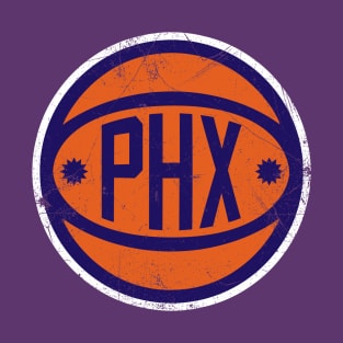 Phoenix Retro Ball - Purple 2 T-Shirt