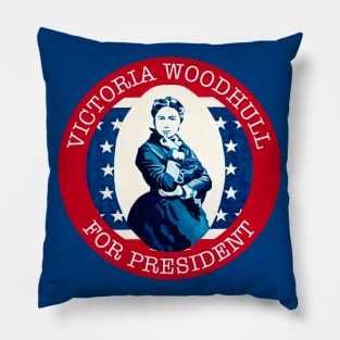 Victoria Woodhull Pillow