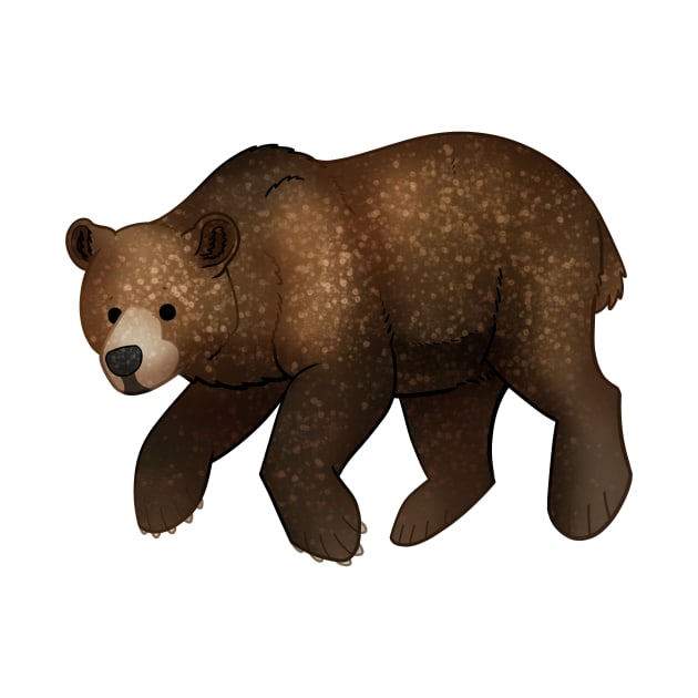 Cozy Grizzly Bear by Phoenix Baldwin