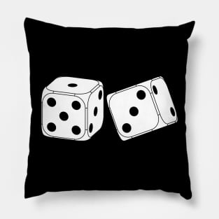 Dice Board Game Tabletop Gambling Pillow