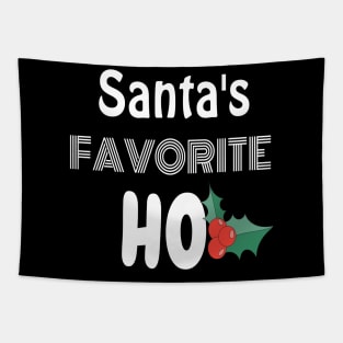 Santa's favorite ho Tapestry