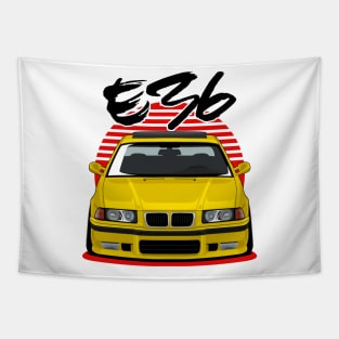 Yellow E36 Tapestry