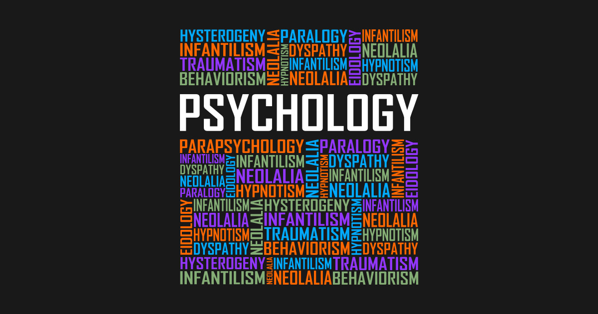 Psychology Words Psychology Words TShirt TeePublic