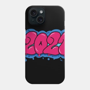 2021 graffiti text Phone Case