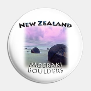 New Zealand - Moeraki Boulders Pin