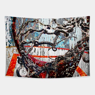 basketball art print 222 Tapestry