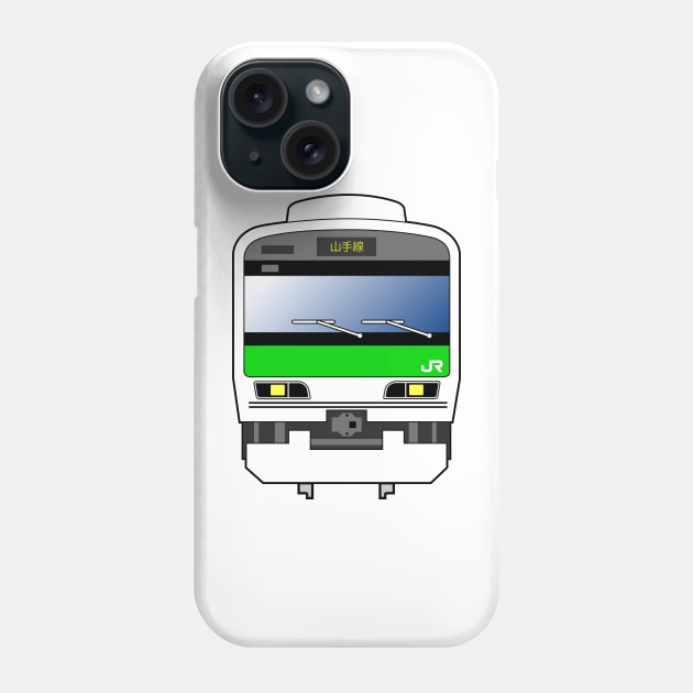 Tokyo Yamanote Line Train - E231-500 series Phone Case by conform