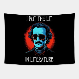 I Put The Lit In Literature Tapestry