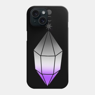 Ace Pride Crystal Pendant Phone Case