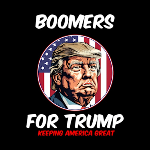 Boomers For Trump Keeg America President 2024 by lam-san-dan