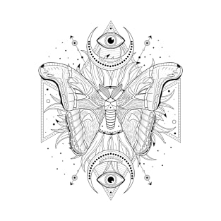 Attacus Atlas Moth | Sun & Moon T-Shirt
