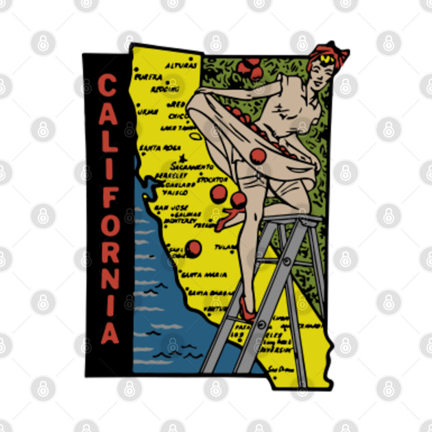 California State Vintage Retro - California - Phone Case