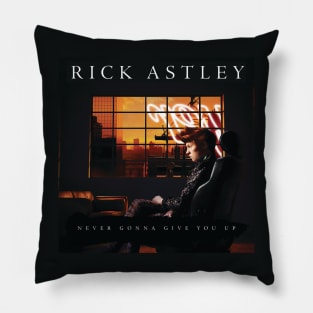 Laroux Never gonna give you up Rick Astley meme Pillow