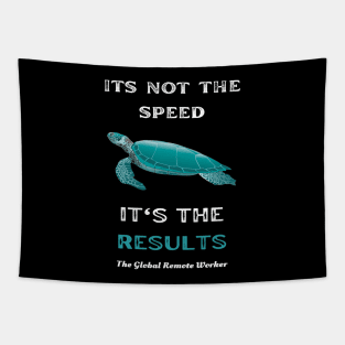 Turtle Speed Tapestry