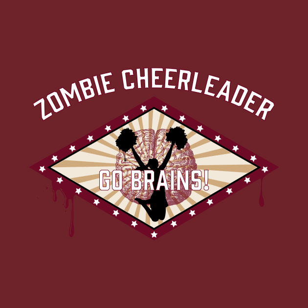 Zombie Cheerleader Halloween Costume by LovableDuck